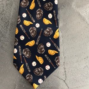 Vintage Baseball Tie